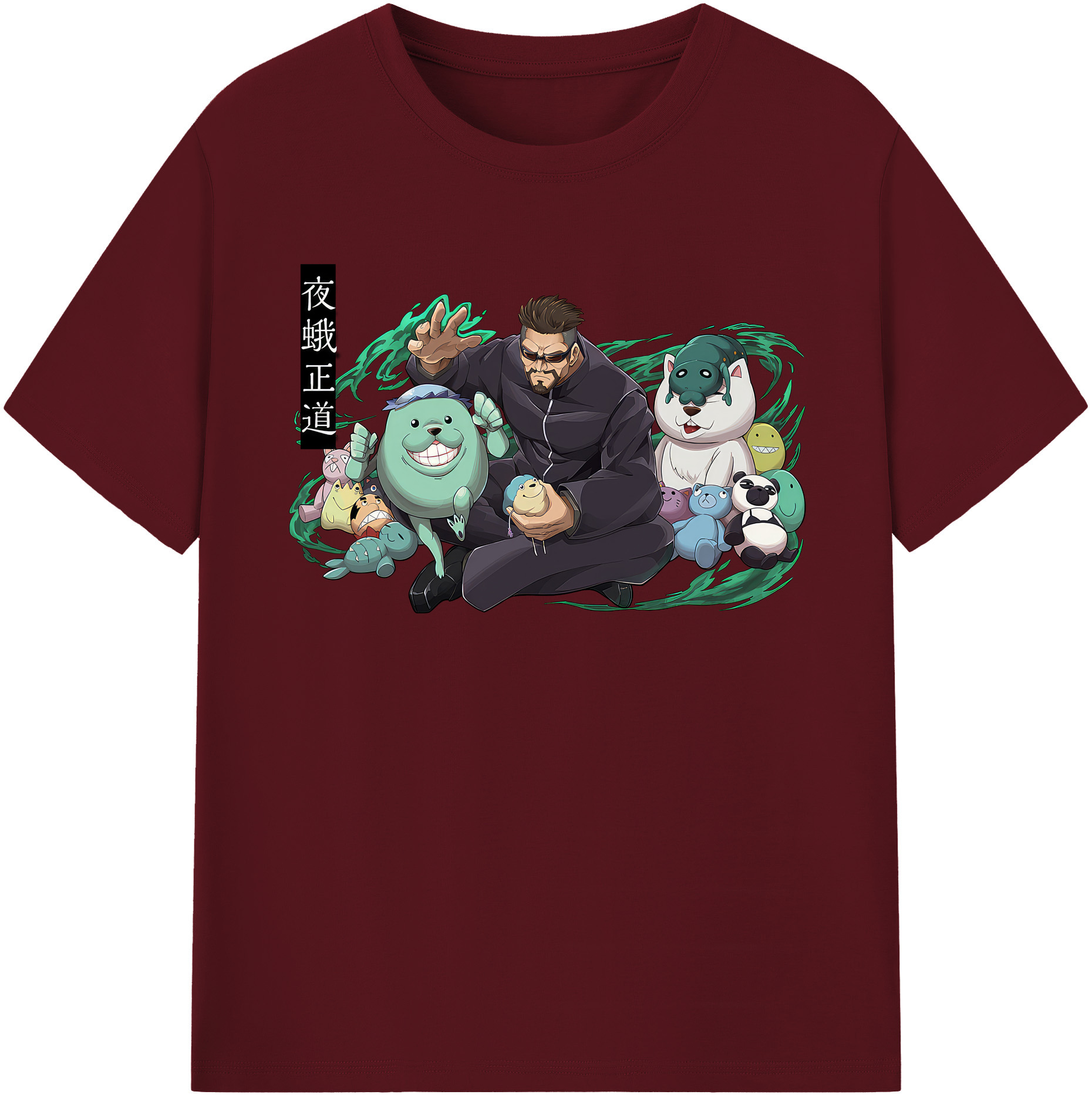 （画像用） 呪術廻戦 Jujutsu Kaisen 綿100％半袖Tシャツ（フロントプリント）
